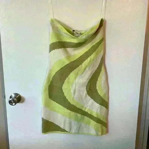 Acoa Key Lime Pie strapless dress size Large Nwt - Picture 1 of 4